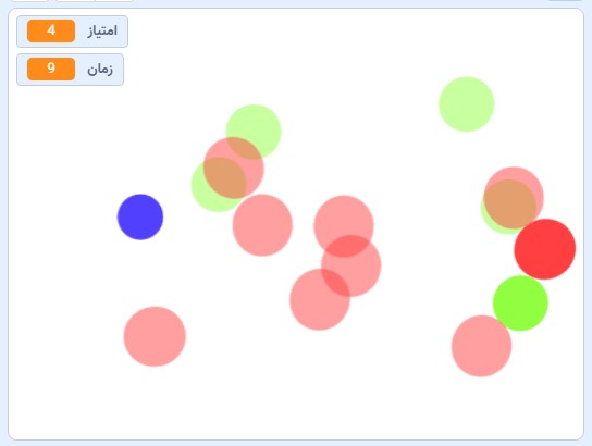 بازی اسکرچ جنگ دایره ها